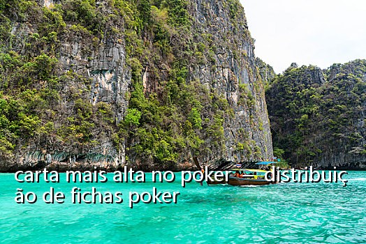 carta mais alta no poker - distribuição de fichas poker